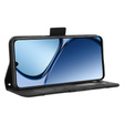 Θήκη με πτερύγιο για Realme C63, Card Slot, μαύρη