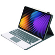 Θήκη πληκτρολογίου για Xiaomi Pad 7 / 7 Pro, TouchPad, πράσινο