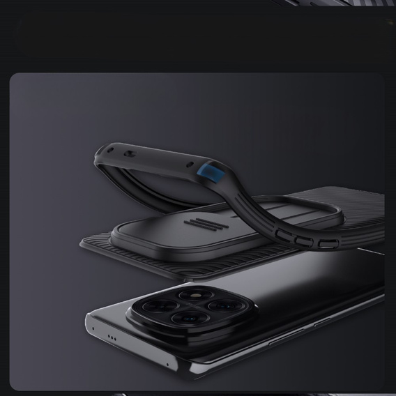Θήκη για Xiaomi Redmi Note 14 Pro 5G / Xiaomi Poco X7 5G, θωρακισμένη Nillkin, CamShield Pro, μαύρη