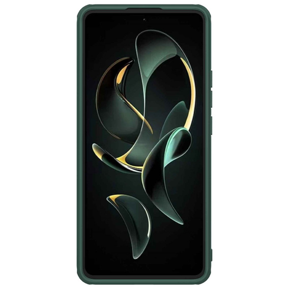 NILLKIN θήκη για Xiaomi 13T / 13T Pro, θήκη Super Frosted Shield, πράσινη