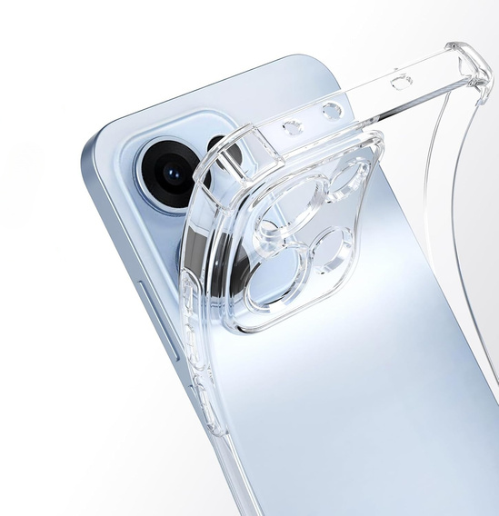 Θήκη για Oppo Reno 13, Dropproof, διαφανής