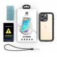 Αδιάβροχη θήκη IP68 για iPhone 13 Pro, SHELLBOX, μαύρη
