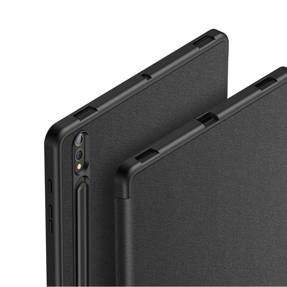 Θήκη για Samsung Galaxy Tab S10+ Plus, Dux Ducis Domo, μαύρη