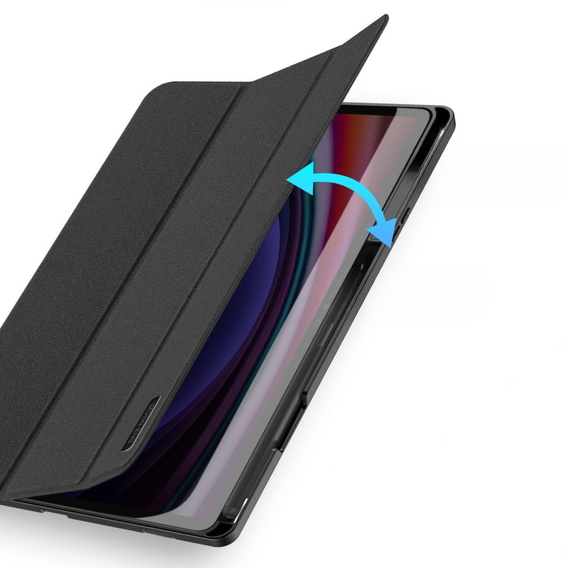 Θήκη για Samsung Galaxy Tab S10+ Plus, Dux Ducis Domo, μαύρη