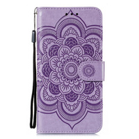 Θήκη με πτερύγιο για Xiaomi Redmi Note 9s/ 9 Pro, Mandala Flower, μωβ