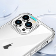Θήκη για iPhone 14 Pro, Shockproof, με μεμβράνη, διαφανής