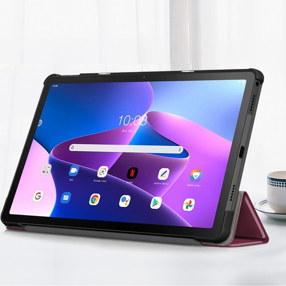 Θήκη για Lenovo Tab M10 Plus 10.6 TB-125F / TB-128F 3 Gen, Smartcase, μπλε