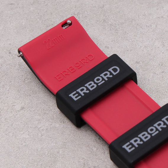 Λουράκι σιλικόνης ERBORD Universal 22mm