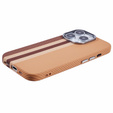 Θήκη για iPhone 16 Pro, ανθρακονήματα MagSafe, κίτρινη