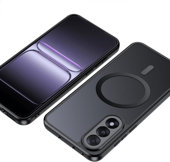 Θήκη για OnePlus Nord 5, για MagSafe, ERBORD Μatt Case, μαύρη