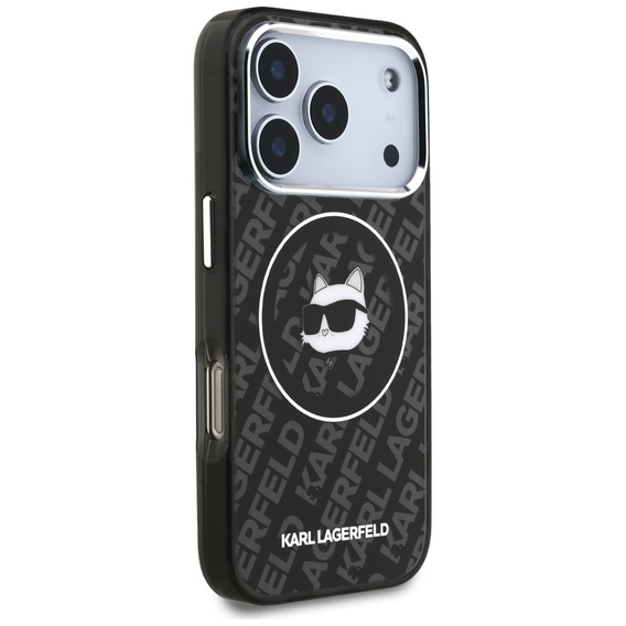 Θήκη Karl Lagerfeld IML Choupette Head Logo MagSafe για iPhone 17 Pro Max