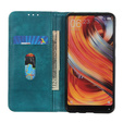 θήκη με πτερύγιο για Xiaomi Poco F7 Pro / F7 Ultra, Split Leather, πράσινη