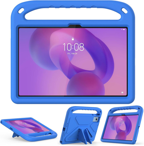 Παιδική θήκη για Lenovo Tab M11, παιδική θήκη με λαβή, μαύρη