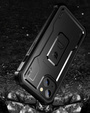 Θωρακισμένη θήκη για iPhone 13 mini, Dexnor Full Body, μαύρη