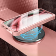 Θωρακισμένη θήκη για iPhone 13 mini, Dexnor Full Body, ροζ rose gold