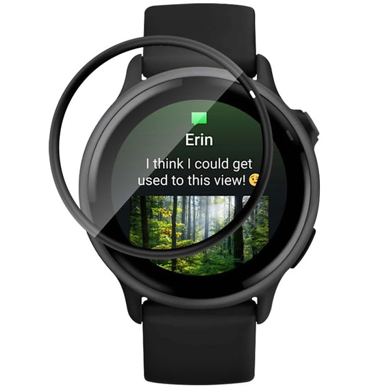 2x υβριδικό γυαλί ERBORD για Garmin Vivoactive 6
