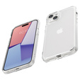 θήκη Spigen για iPhone 15, Ultra Hybrid, διαφανής + μετριασμένο γυαλί 9H
