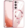 Θήκη για Samsung Galaxy S22, Electro MagSafe, ροζ rose gold + Γυαλί για την οθόνη