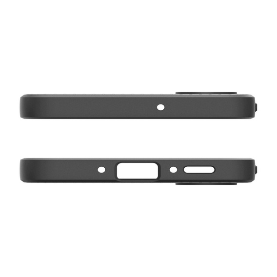 θήκη Spigen για Samsung Galaxy A26 5G, Liquid Air, μαύρη + μετριασμένο γυαλί 9H