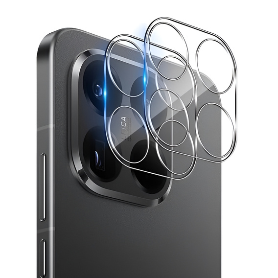 2x ERBORD μετριασμένο γυαλί για την κάμερα Xiaomi 15T