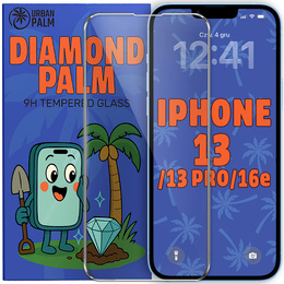 Διαμαντένιο γυαλί Diamond Palm για iPhone 13/13 Pro/16e