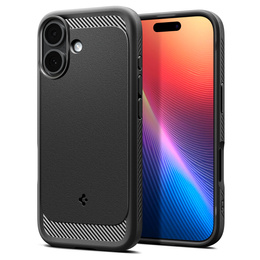 Θήκη Spigen Rugged Armor MagSafe για iPhone 17, Μαύρο ματ