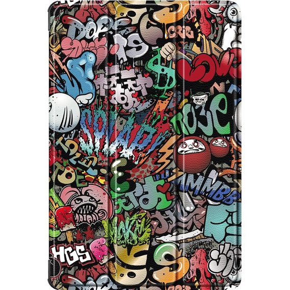 Θήκη για Xiaomi Redmi Pad SE 11", Smartcase, graffiti