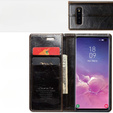 θήκη CASEME για Samsung Galaxy S10+ Plus, Waxy Textured, καφές