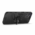Θήκη για Realme C35, Kickstand Ring, μαύρη
