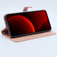 Θήκη με πτερύγιο για Xiaomi 13T / 13T Pro, Mandala, ροζ rose gold