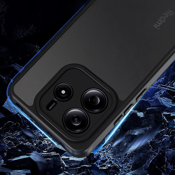 Θήκη για Xiaomi Redmi Note 14 4G, Fusion Hybrid, διαφανής