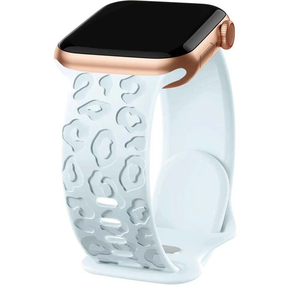 Λουράκι σιλικόνης για Apple Watch 1/2/3/4/5/6/7/8/9/10/SE 38/40/41/42mm