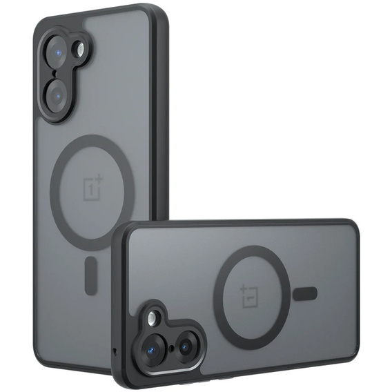 Θήκη για OnePlus Nord CE5, για MagSafe, ERBORD Μatt Case, μαύρη