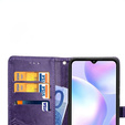 Θήκη με πτερύγιο για Samsung Galaxy M55 5G, Mandala, μωβ