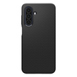 θήκη Spigen για Samsung Galaxy A26 5G, Liquid Air, μαύρη + μετριασμένο γυαλί 9H