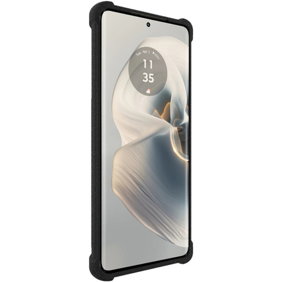 IMAK Θήκη για Motorola Edge 50 Pro 5G, Dropproof, μαύρη