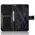 Θήκη με πτερύγιο για Google Pixel 8 Pro, Crazy Horse Wallet, μαύρη
