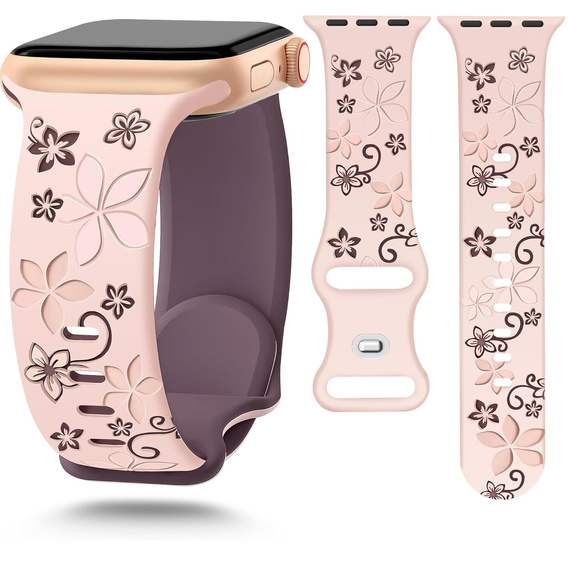 Λουράκι σιλικόνης για Apple Watch 1/2/3/4/5/6/7/8/9/SE/ULTRA/ULTRA 2 42/44/45/49MM