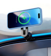 Θήκη για iPhone 16 Plus, για MagSafe, ERBORD Μatt Case, μπλε + Γυαλί οθόνης