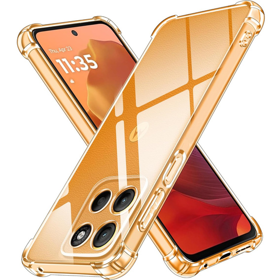 Θήκη για Motorola Moto G15 / Motorola Moto G15 Power, Dropproof, διαφανής
