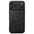 Αναδιπλούμενη θήκη 2 σε 1 για iPhone 17 Pro Max, SUTENI, για MagSafe, μαύρο