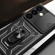 Θήκη για Samsung Galaxy S24, CamShield Slide, μαύρη