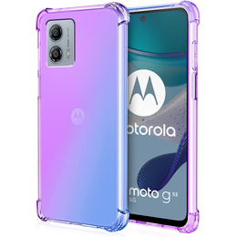 θήκη για το Motorola Moto G53 5G, Gradient Dropproof, Μωβ / μπλε