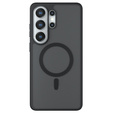 Θήκη Matt Case για MagSafe για Samsung Galaxy S26 Ultra, μαύρη