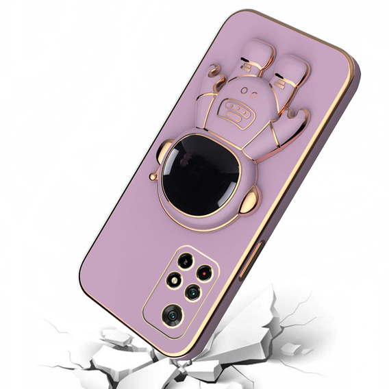 Θήκη για Xiaomi POCO M4 Pro 4G, Astronaut, μωβ