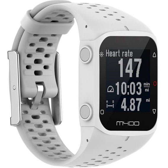 Λουράκι σιλικόνης για το Polar M400/M430, λευκή