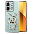 Θήκη για Xiaomi Redmi Note 13 5G, Rabbit, πράσινη + μετριασμένο γυαλί 9H