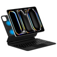 Θήκη πληκτρολογίου για iPad Pro 13" 2024, Magnetic Keyboard Touchpad, μαύρη