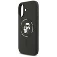 Θήκη Karl Lagerfeld Silicone Body Ring MagSafe για Apple iPhone 17