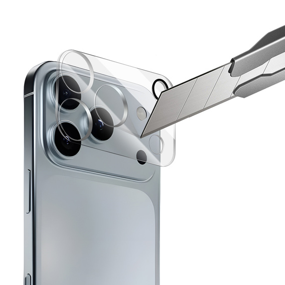 2x ERBORD νησί κάμερας από σκληρό γυαλί για iPhone 17 Pro Max